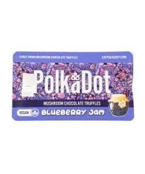 Home 14 Polkadot Blueberry Jam Truffles