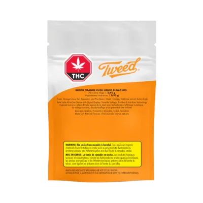 Tweed Blood Orange Kush Vape